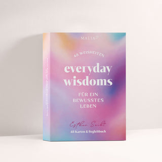 Kartenset: Everyday Wisdoms – 48 Weisheiten für ein bewusstes Leben (by Esther Seibt)