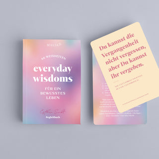 Kartenset: Everyday Wisdoms – 48 Weisheiten für ein bewusstes Leben (by Esther Seibt)