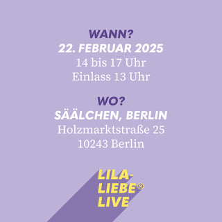 Dein Ticket: LilaLiebe® LIVE